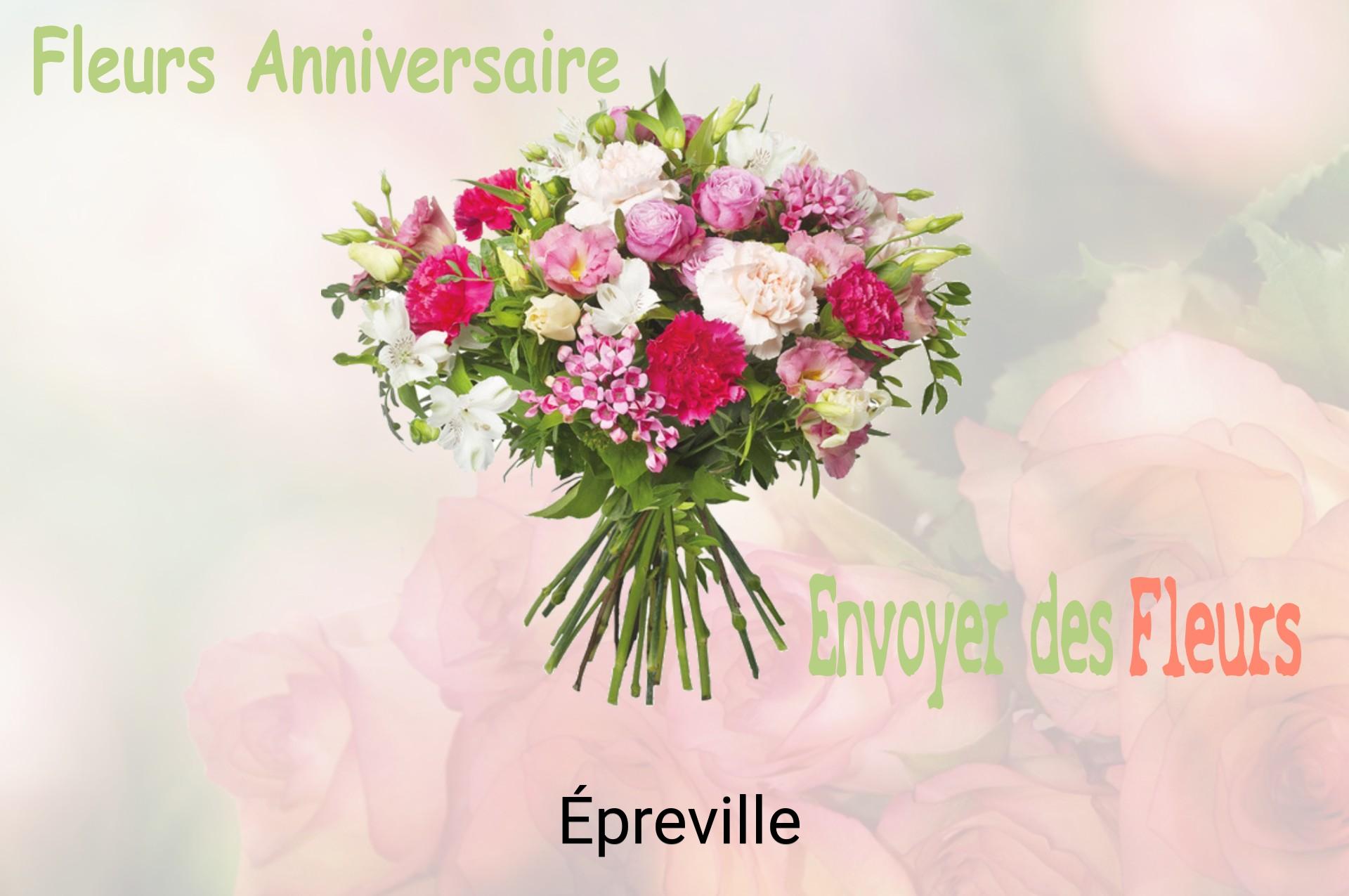 Bouquet de fleurs d’anniversaire livré à Épreville